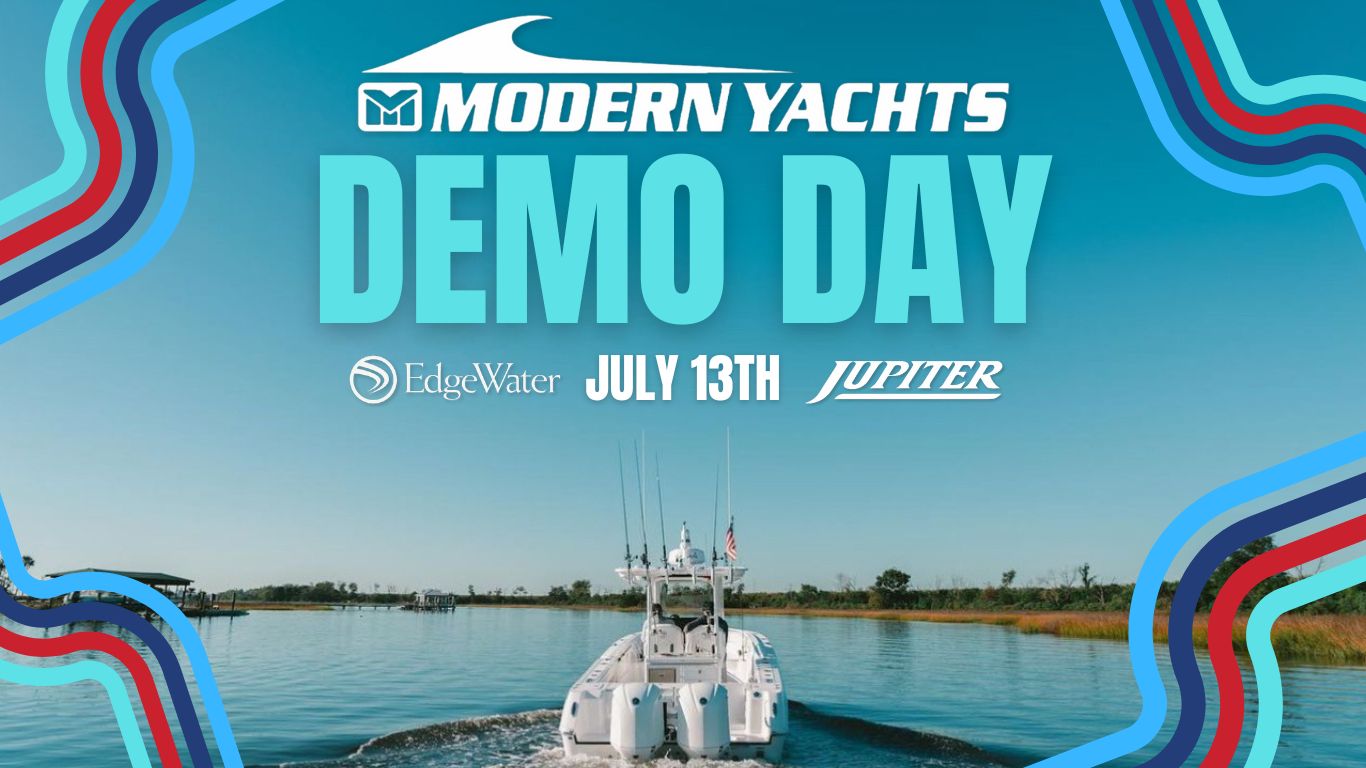 Promo Ad for Modern Yachts Demo Day