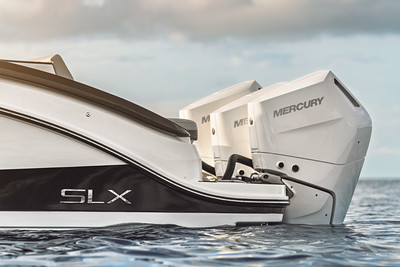 Sea Ray SLX 360 Outboard Triple Mercury Engines