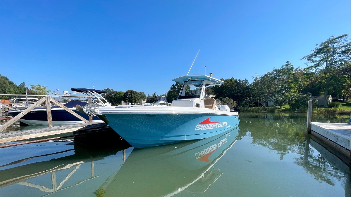 Boating near Mattituck on Peconic Bay and the North Fork