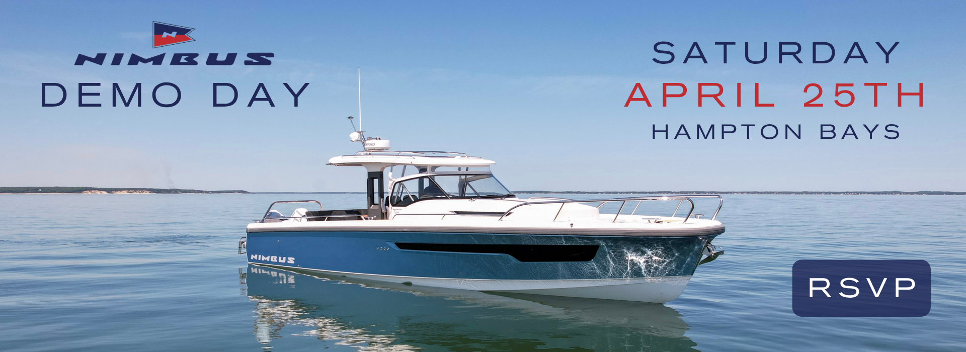 Nimbus Demo Day at Modern Yachts on April 25th