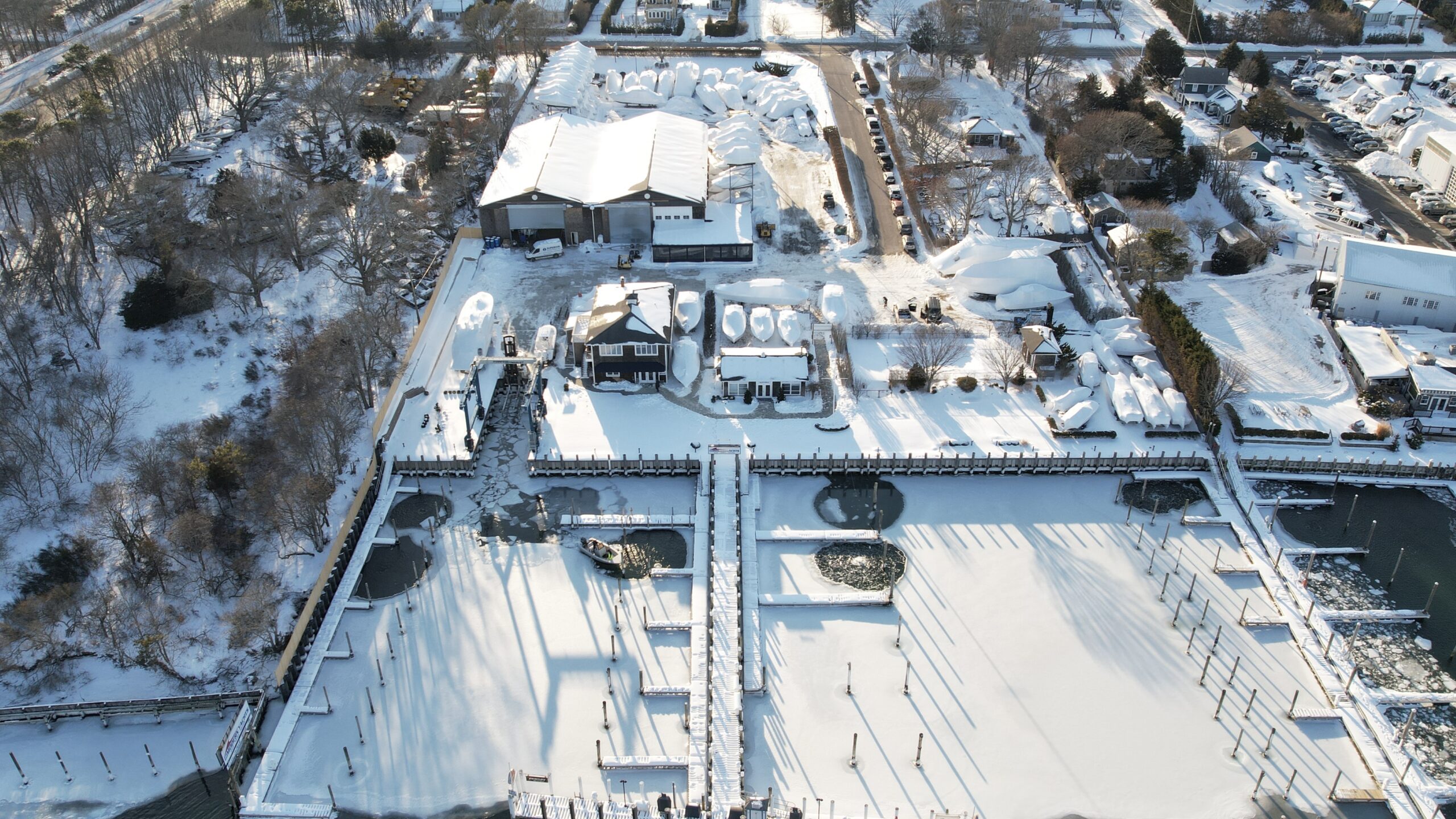 Modern Yachts winter storage