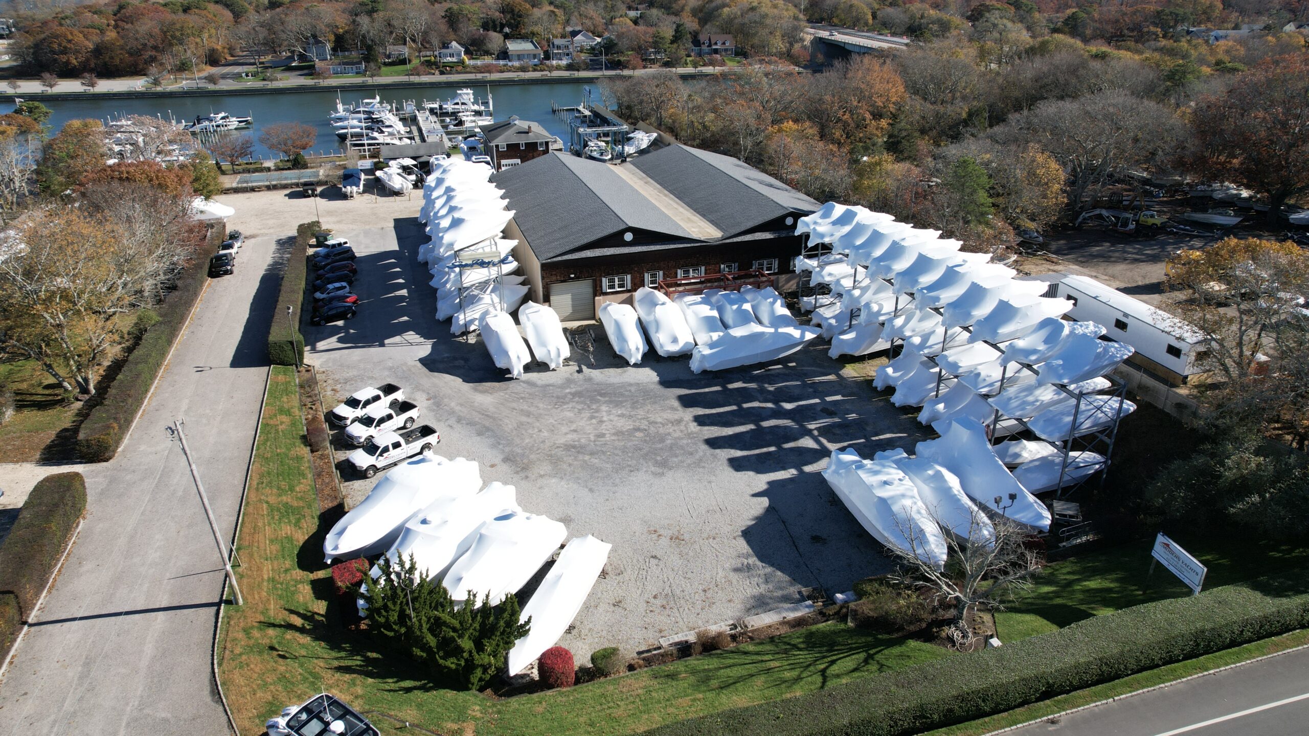 Modern Yachts winter storage