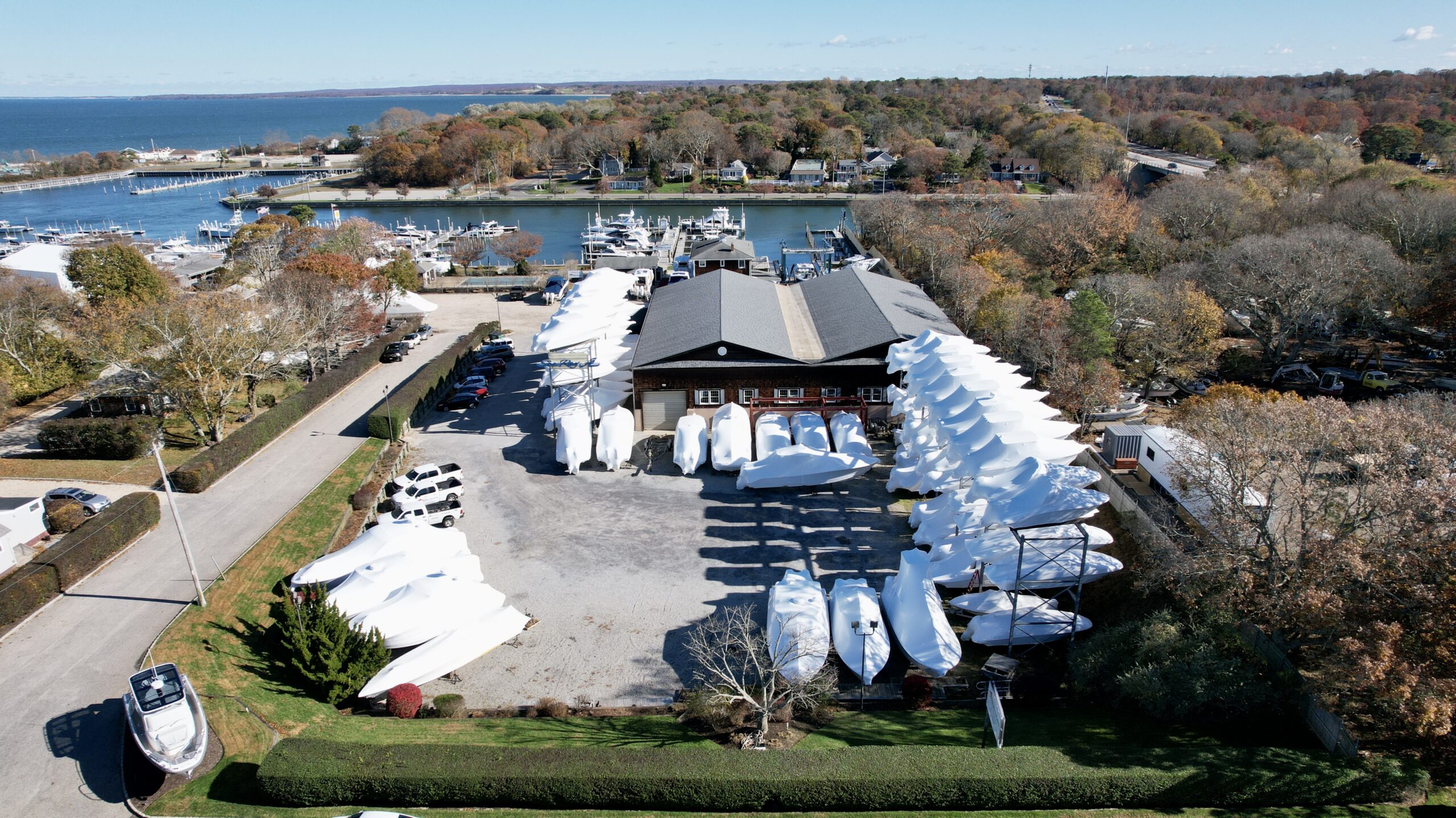 Modern Yachts winter storage