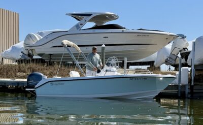 EdgeWater 170CC Delivery Modern Yachts Westhampton Beach