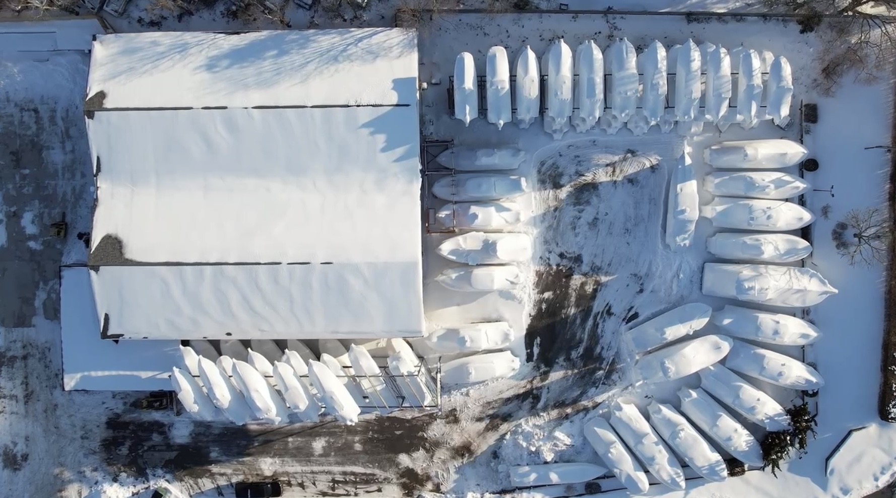 Modern Yachts winter storage