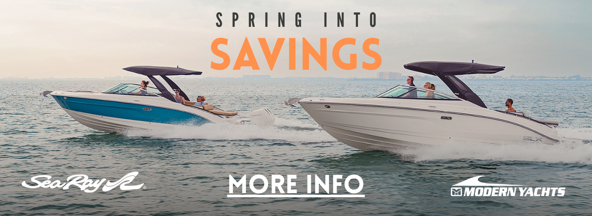 Sea Ray Spring Into Summer Sales Event 2026 — click to learn more
