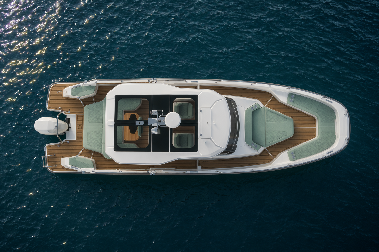 Nimbus Sport Tender 35 on the water
