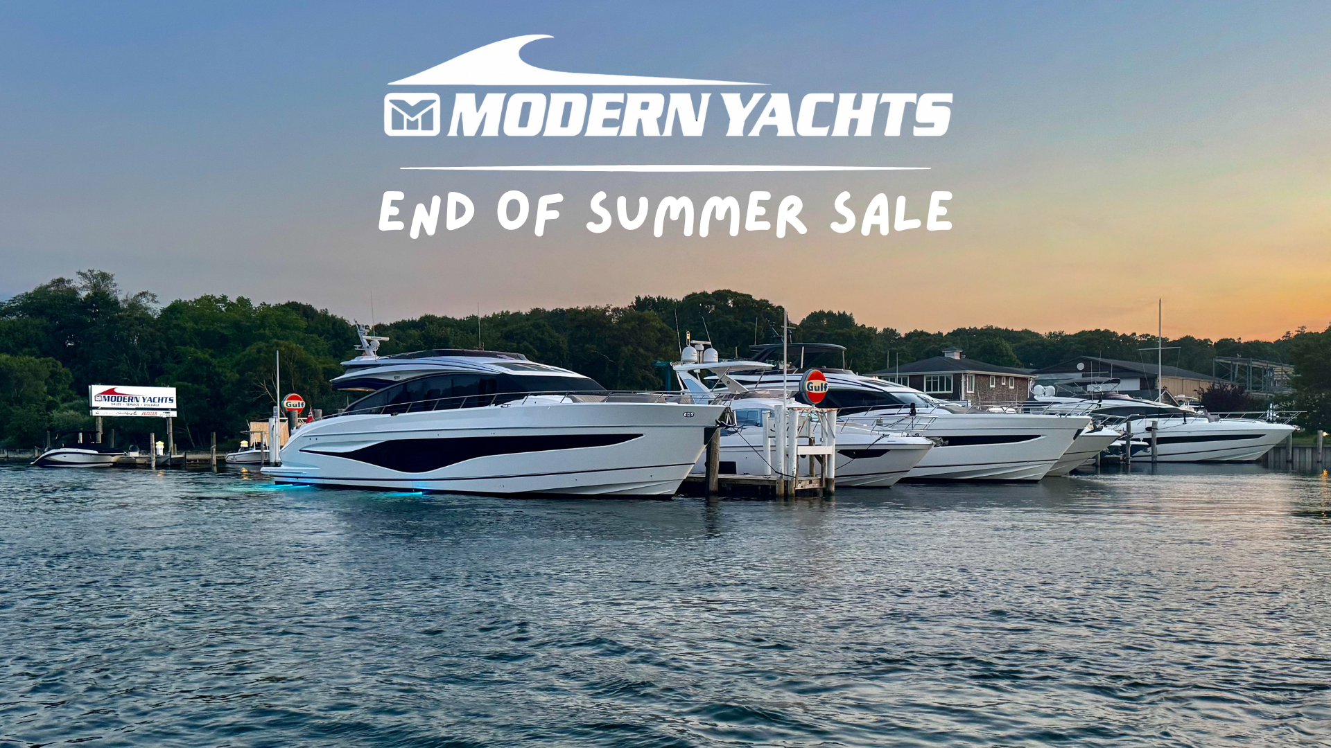 End of summer boat sale Long Island at Modern Yachts